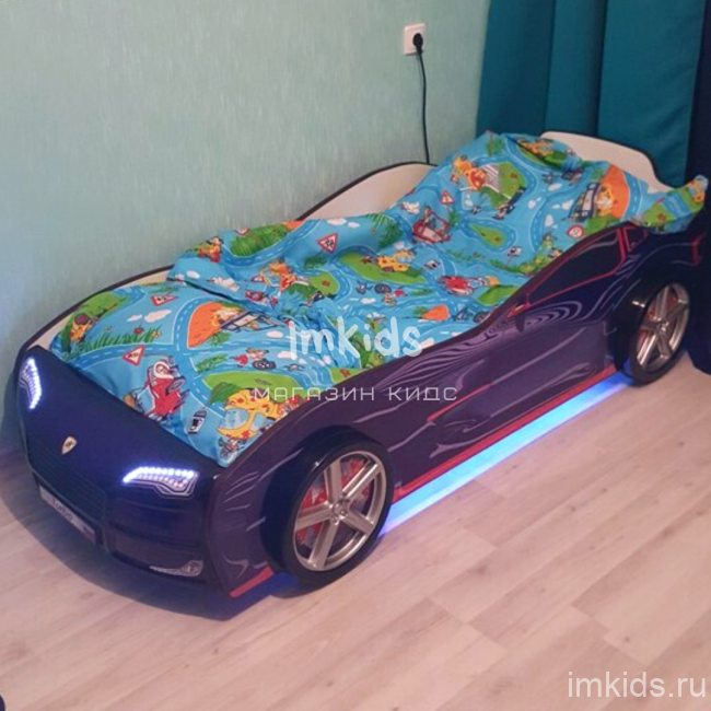 Кровать-машинка  "Турбо"