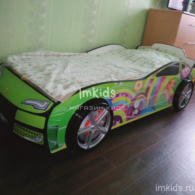 Кровать-машинка  "Турбо"