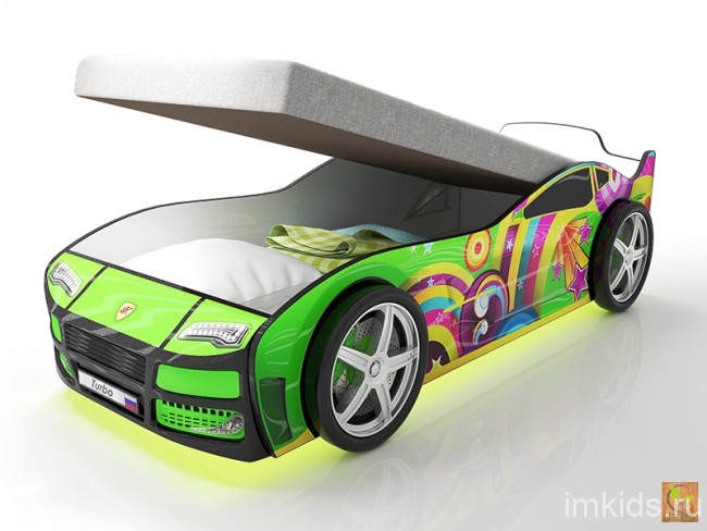 Кровать-машинка  "Турбо"