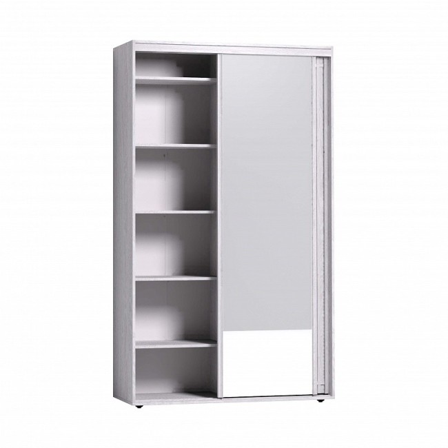 Шкаф-купе с зеркалом Sherlock 303 Ясень анкор светлый