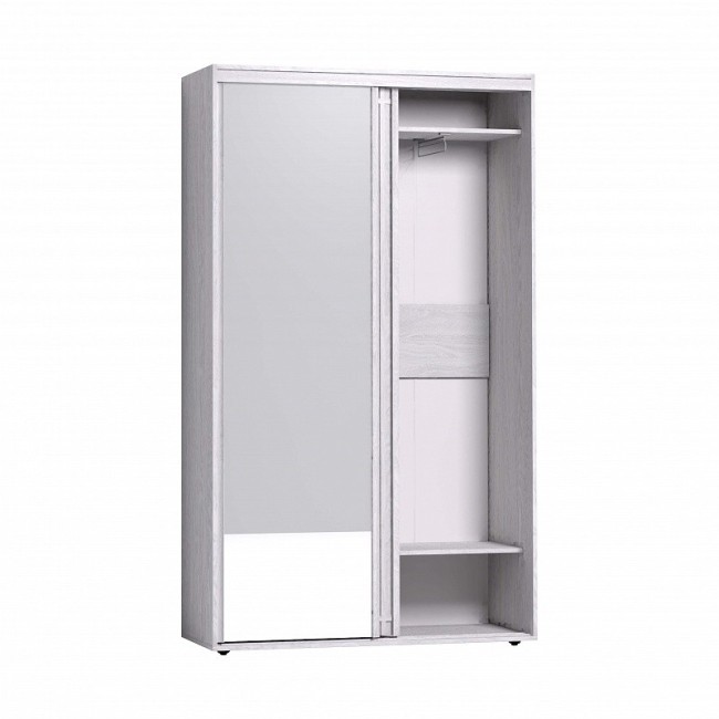 Шкаф-купе с зеркалом Sherlock 303 Ясень анкор светлый