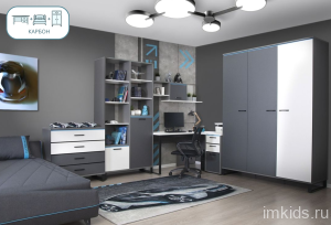 Комплект с мебелью серии "Карбон"