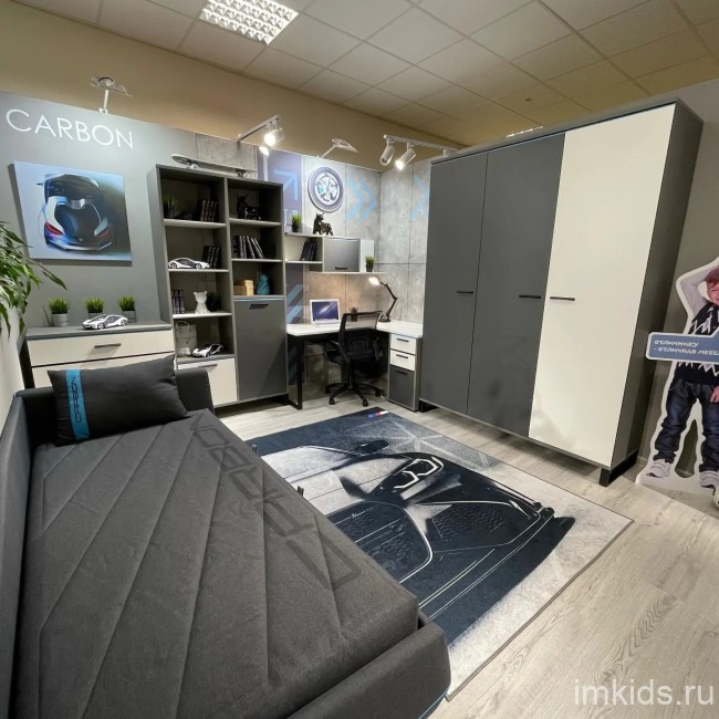 Комплект с мебелью серии "Карбон"