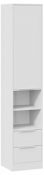 Шкаф комбинированный Марли (белый белый  436x407x2132)