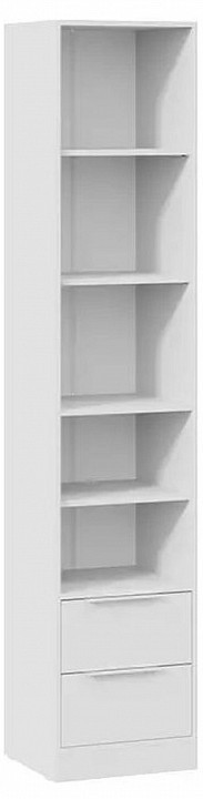 Шкаф комбинированный Марли (белый белый  436x407x2132)