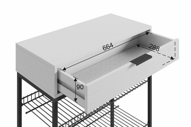 Стеллаж для обуви Краш (белое дерево, черный муар белое дерево 750x334x905) Стеллаж для обуви Краш (белое дерево, черный муар белое дерево 750x334x905)