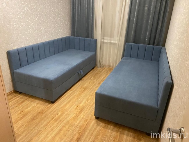 Тахта угловая с подъемным встроенным матрасом "Ника"