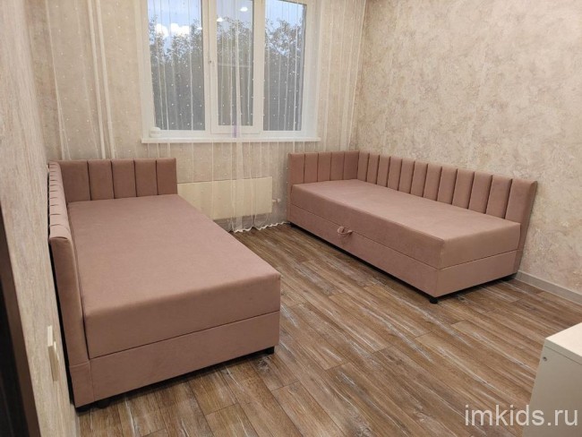 Тахта угловая с подъемным встроенным матрасом "Ника"