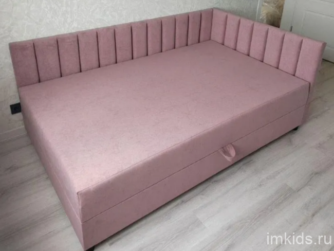 Тахта угловая с подъемным встроенным матрасом "Ника"