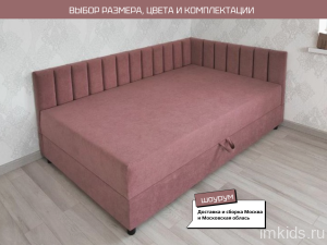 Тахта угловая с подъемным встроенным матрасом "Ника"