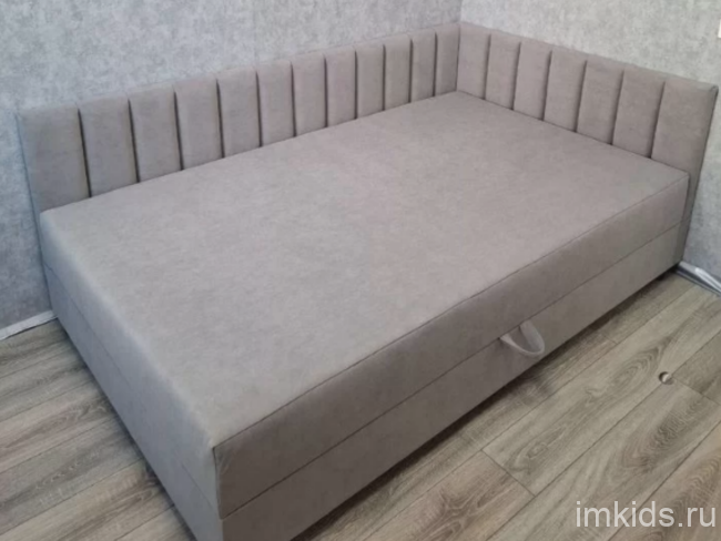 Тахта угловая с подъемным встроенным матрасом "Ника"