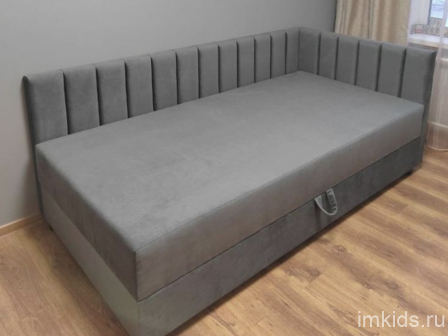 Тахта угловая с подъемным встроенным матрасом "Ника"