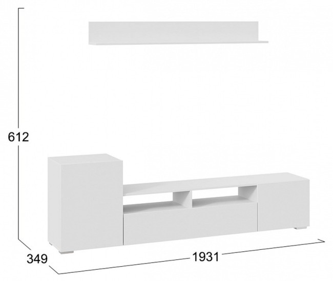 Набор для гостиной Сильвия (белый ясень белый ясень 1931x349x612) Набор для гостиной Сильвия (белый ясень белый ясень 1931x349x612)
