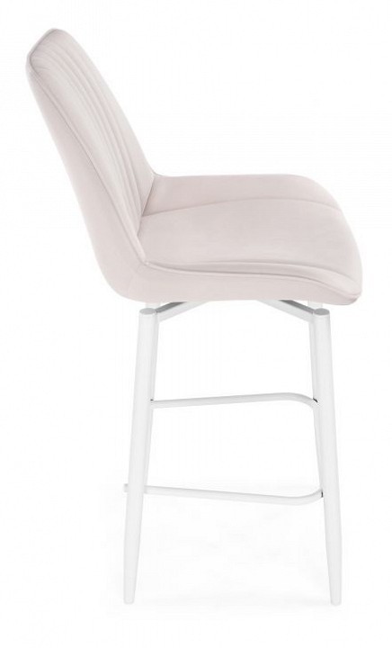 Стул барный Седа К (белый  молочный velutto 67 500x580x1020)