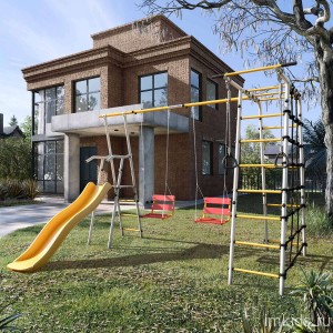 Дачный детский комплекс ROMANA "Богатырь Плюс 2"