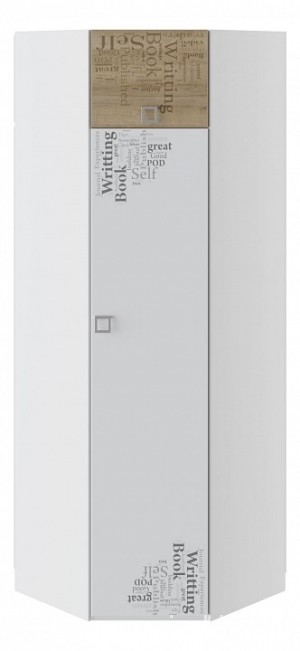 Шкаф платяной Оксфорд ТД-139.07.23 (белый белый, ривьера  757x757x2203)