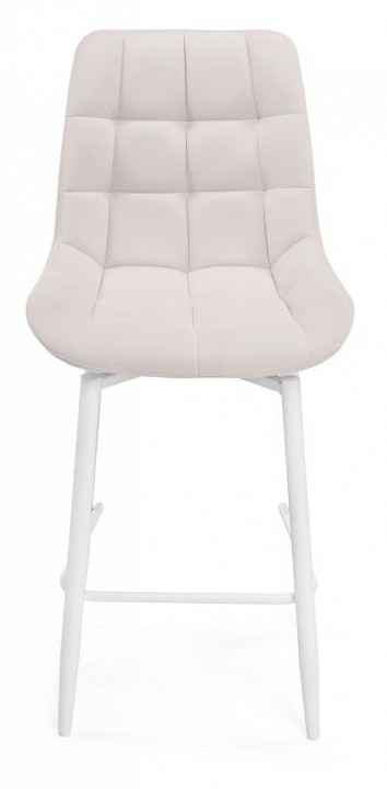 Стул барный Алст К (белый  молочный velutto 67 500x580x1010)
