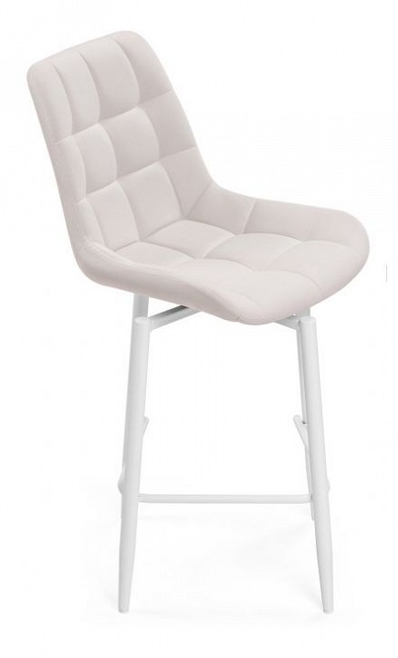Стул барный Алст К (белый  молочный velutto 67 500x580x1010)