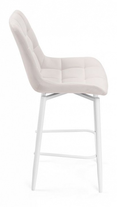 Стул барный Алст К (белый  молочный velutto 67 500x580x1010)
