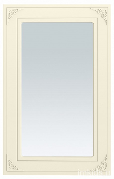 Зеркало настенное Ассоль АС-75 (ваниль   700x16x1100)