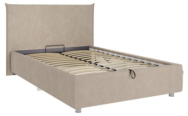 Кровать полутораспальная Бест (  капучино 2140x1480x1050)