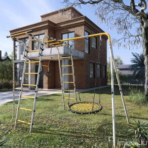 Дачный детский комплекс ROMANA "Весёлая лужайка-2"