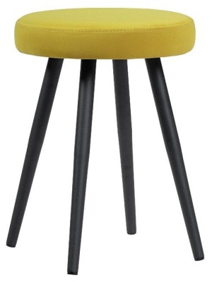 Табурет Сино (черный  желтый velutto 28 350x470)