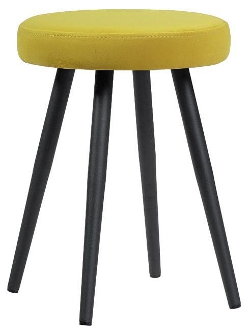 Табурет Сино (черный  желтый velutto 28 350x470)