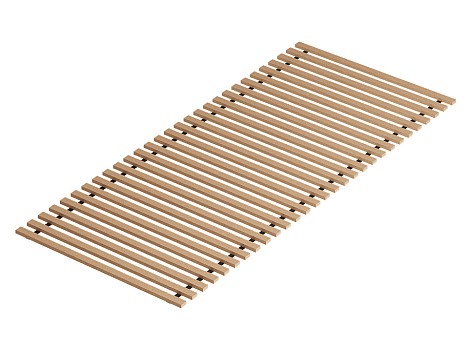 Кровать с реечным настилом Малибу КР-10 Light 80х186