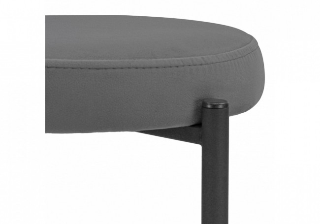 Табурет Кудо (черный  темно-серый velutto 32 350x470)
