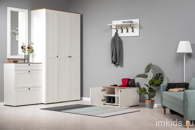 Вешалка 15.12 Остин, Белый