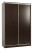 Шкаф-купе Гранд 5-600 (венге венге  1500х604х2305)