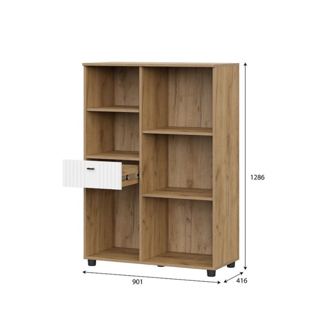 Тумба МЦН Милан, белый матовый