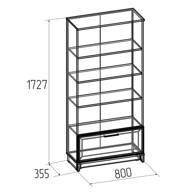 Шкаф МЦН Аурелио 2, белый