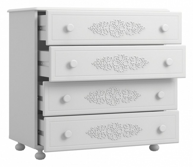Комод Ассоль АС-05 (белое дерево белое дерево  800x500x817)