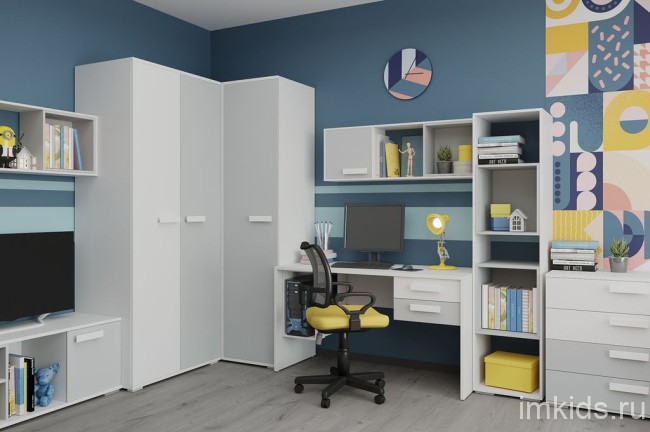 МОНО Стол письменный 1600 с ящиками