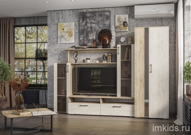 Мини-стенка в гостиную Эмма