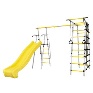 Дачный комплекс "Богатырь MAX" (без качелей) Romana 103.07.07 (серый/жёлтый)