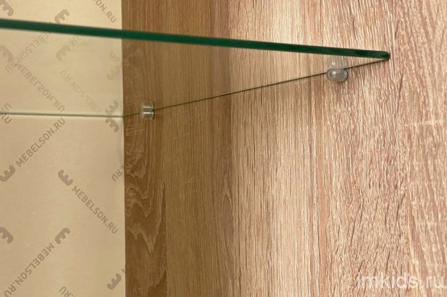 Стенка для гостиной Макси (дуб сомона белое дерево, дуб сонома, неокрашенный 1850x470x1870) Стенка для гостиной Макси (дуб сомона белое дерево, дуб сонома, неокрашенный 1850x470x1870)