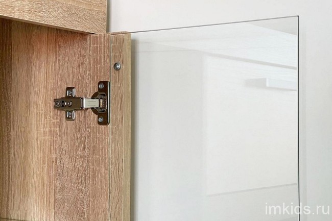 Стенка для гостиной Макси (дуб сомона белое дерево, дуб сонома, неокрашенный 1850x470x1870) Стенка для гостиной Макси (дуб сомона белое дерево, дуб сонома, неокрашенный 1850x470x1870)