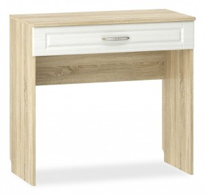 Стол туалетный Оливия НМ 040.57 (дуб сонома дерево белое  852x420x800)