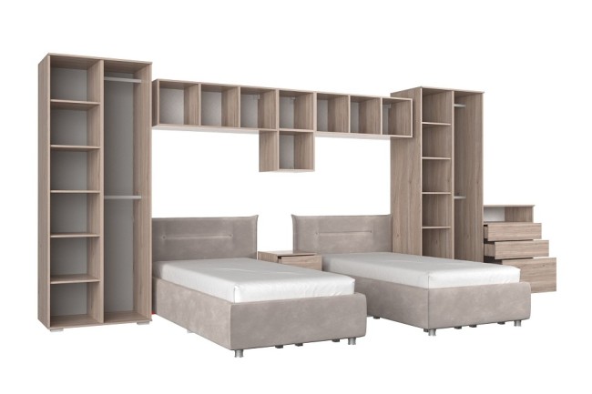 Набор для детской Лайк К93 (дуб мария дуб мария, изумруд сосна )