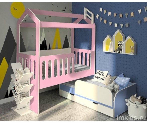 Домик Сказка с выдвижной кроватью