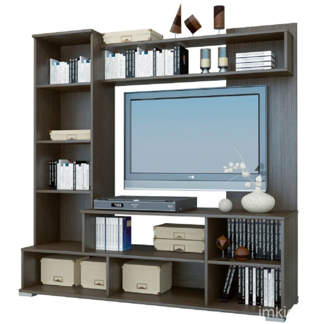 Стенка в гостиную Лима, венге/дуб молочный