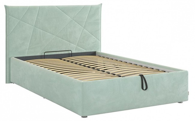 Кровать полутораспальная Квест (  мята 2140x1480x1050)