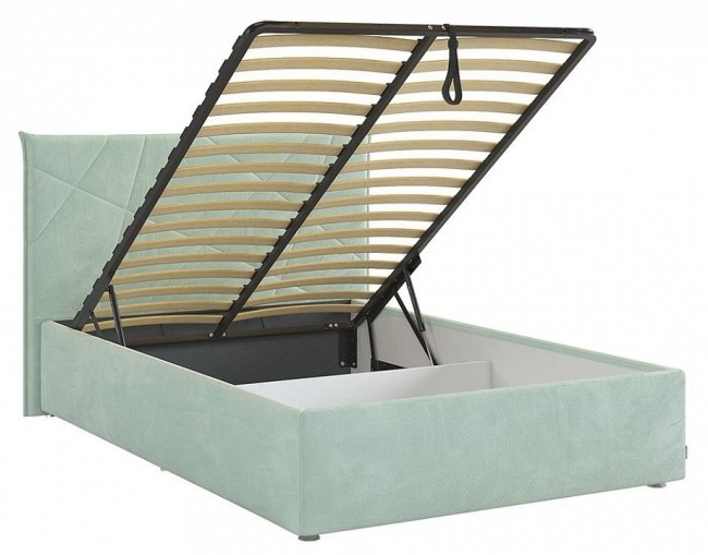 Кровать полутораспальная Квест (  мята 2140x1480x1050)