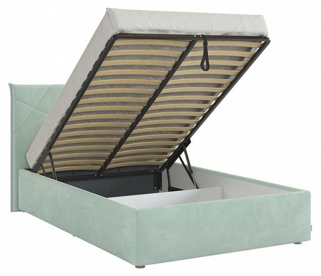 Кровать полутораспальная Квест (  мята 2140x1480x1050)