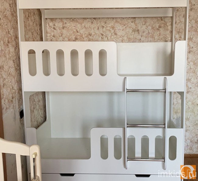 Двухъярусная кровать Домик "Сказка"