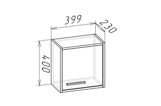 ФЛОРА Шкаф навесной НШ1