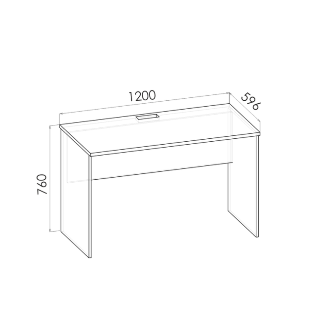 Румика Стол письменный С1
